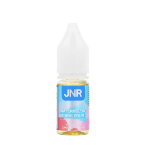 JNR's Watermelon Bubblegum 10ml e-liquid in 20mg/ml of nicotine salts