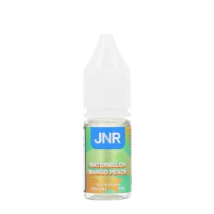 JNR's Watermelon Mango Peach 10ml e-liquid in 20mg/ml of nicotine salts