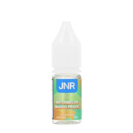 JNR's Watermelon Mango Peach 10ml e-liquid in 20mg/ml of nicotine salts