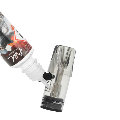 The filling of the Nexi Pro cartridge on Aspire's Nexi Pro kit