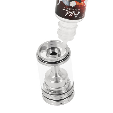 The filling of Ambition Mods' Revorie RTA Atomizer