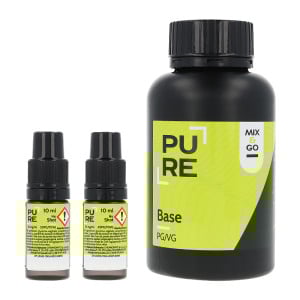 PURE's 200ml Mix&Go Base DIY Pack in 1.5 mg/ml of nicotine