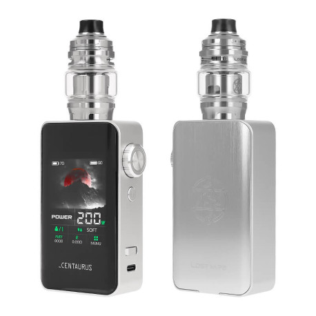 Lost Vape's Centaurus BT200 kit in Platinium Crest