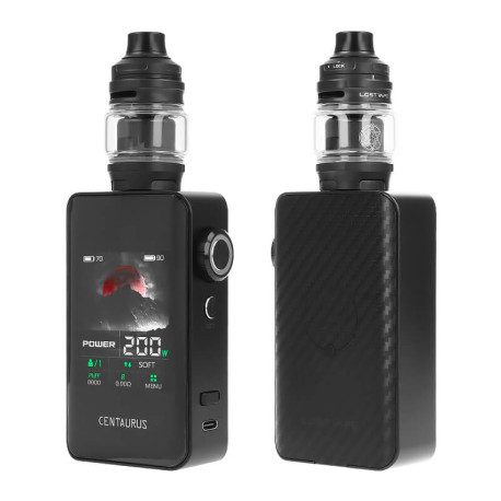 Lost Vape's Centaurus BT200 kit in Carbon Black