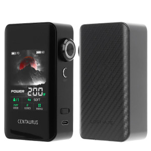 Lost Vape's Centaurus BT200 mod in Carbon Black