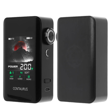 Lost Vape's Centaurus BT200 mod in Platinium Ridge