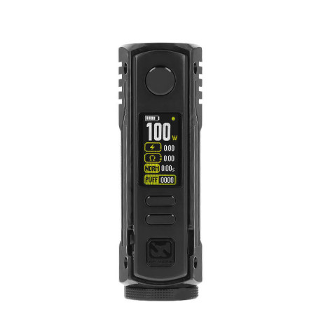 The screen of BD Vape's Rayden 100 V2 Limited Edition mod