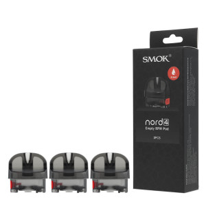 The three Smok's Nord 4 RPM cartridges
