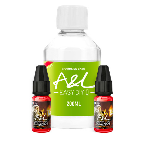A&L's Kronos 200ml DIY pack in 0mg/ml