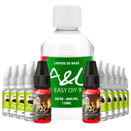 A&L's Kronos 200ml DIY pack in 9mg/ml