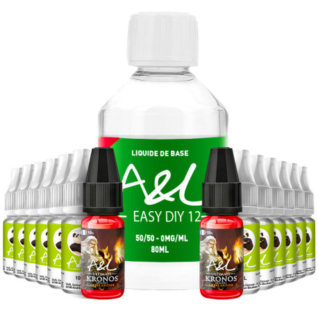 A&L's Kronos 200ml DIY pack in 12mg/ml