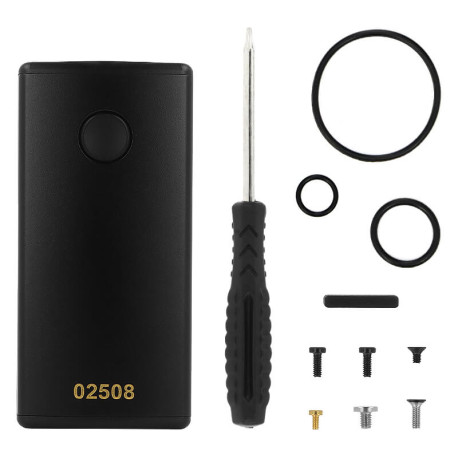 Box contents of Vaperz Cloud's Hammer Of God 200 mod