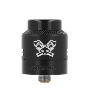 Hellvape's Dead Rabbit 4 RDA dripper in Matt Black