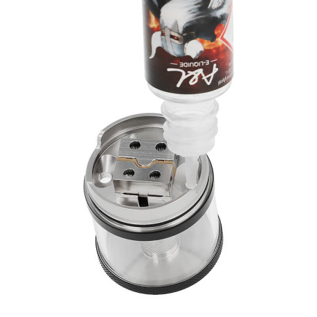 The filling of Steam Crave's Plus V4 RDTA aromamizer