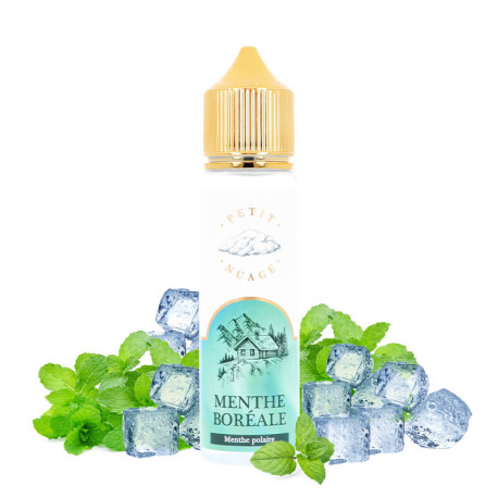 Petit Nuage's Menthe Boréale eliquid in 50ml