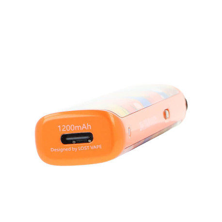 The USB-C port of Lost Vape's Ursa Nano 3 podmod