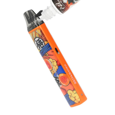 The filling of Lost Vape's Ursa Nano 3 podmod