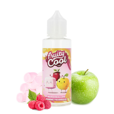 Crazy Labs' Fruity Cool Marshmallow Pomme Framboise 100ml e-liquid