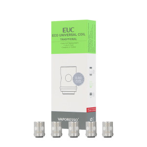 The 5 Vaporesso's Veco Tank EUC coils in 0.3ohm