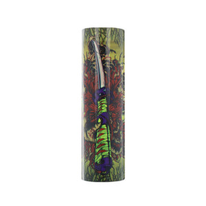 The set of A&L's 18650 battery wraps in Katana