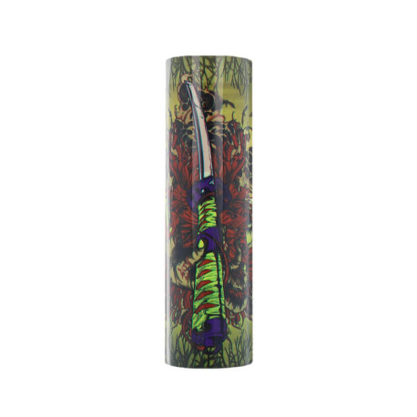 The set of A&L's 18650 battery wraps in Katana