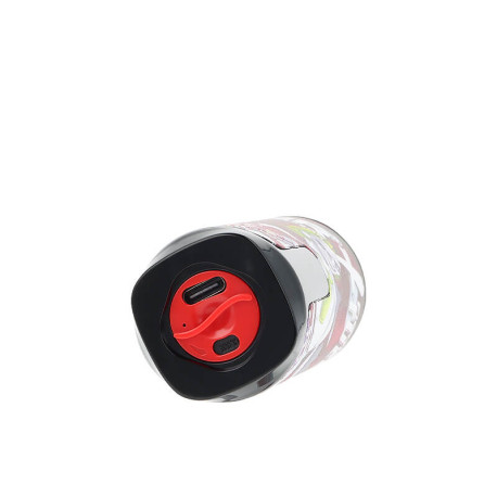 The USB-C port of JNR and Fighter Fuel's Snake Eye Refillable Puff