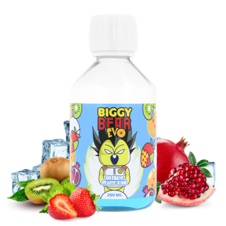 Secret's Lab's Biggy Bear Grenade Fraise Kiwi 200ml E-Liquid
