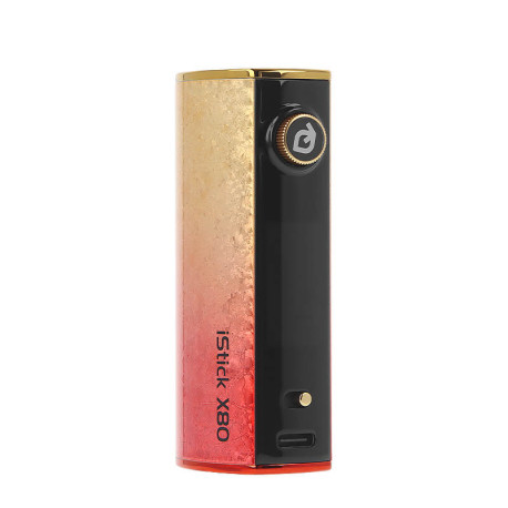Eleaf's iStick X80 mod in Red Yellow Gradient