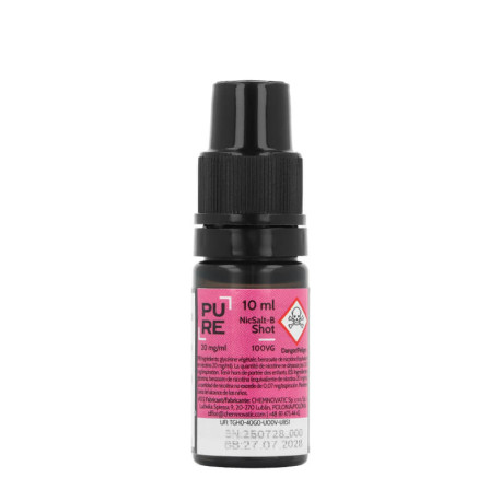 PURE's Nicotine Salts booster in 20mg/ml