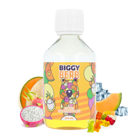 Secret's Lab's Biggy Bear Melon Fruit du Dragon 200ml e-liquid