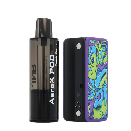 The magnetic connection of JNR's AeroX Peach Berry puff