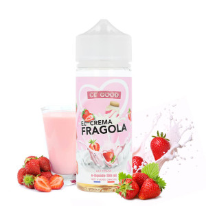 Vape Connection's CE'GOOD El Crema Fragola 100ml e-liquid