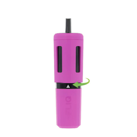 The rotary system of Vampire Vape's Berry Fliq rechargeable puff