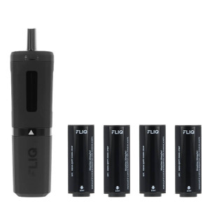 Vampire Vape's Fliq rechargeable puff and the 4 Ultimate cartridges