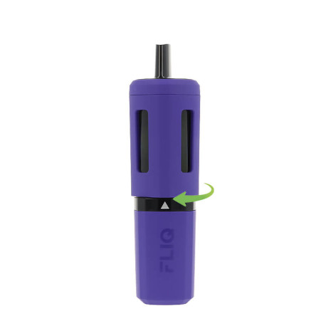 The rotary system of Vampire Vape's Prime Fliq rechargeable puff