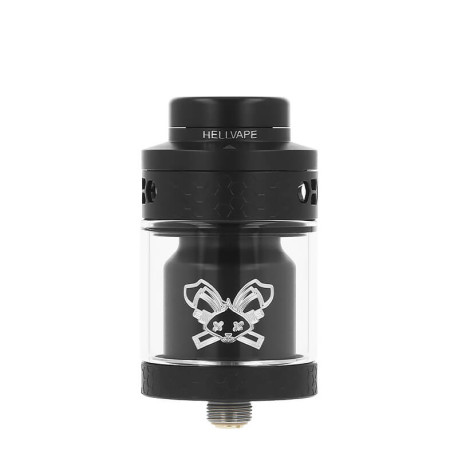 Hellvape's Dead Rabbit 4 RTA atomizer in Matte Black