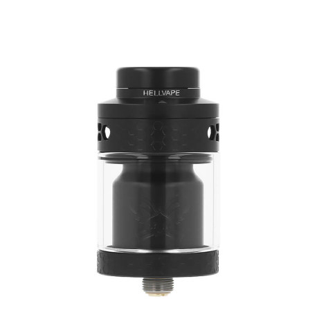 Hellvape's Dead Rabbit 4 RTA atomizer in Matte Full Black