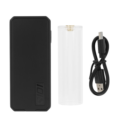 Box contents of San Indonesia X Gerobak Vapor's S101 mod