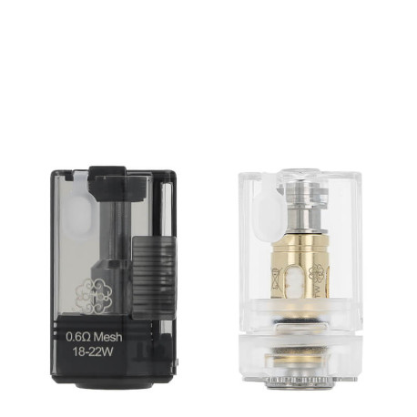 The two cartridges of Dotmod's DotAIO V3 kit