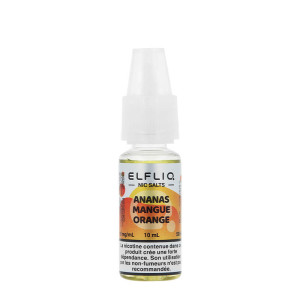 Elfbar's ELFLIQ Ananas Mangue Orange 10ml e-liquid