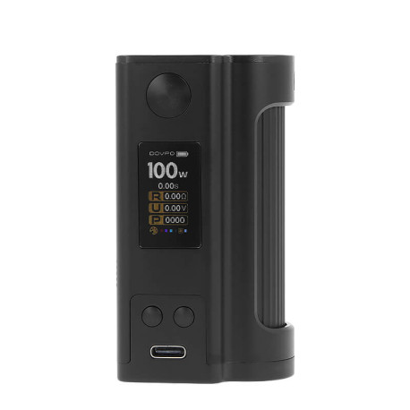 The screen of Dovpo's Flipside Solo Squonk mod