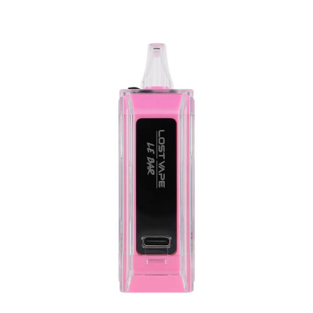 The USB-C port of Lost Vape's Le Bar 45K Pastèque Mangue Pêche Refillable Puff