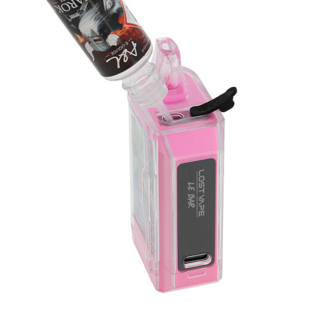 The filling of Lost Vape's Le Bar 45K Pastèque Mangue Pêche Refillable Puff