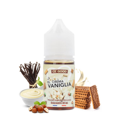 Vape Connection's CE'GOOD El Crema Vaniglia 30ml concentrate