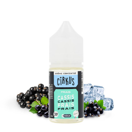 VDLV's Cirkus Cassis Frais 30ml concentrate