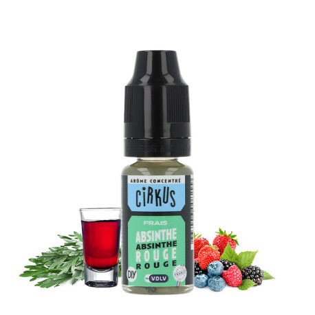 VDLV's Cirkus Absinthe Rouge 10ml concentrate