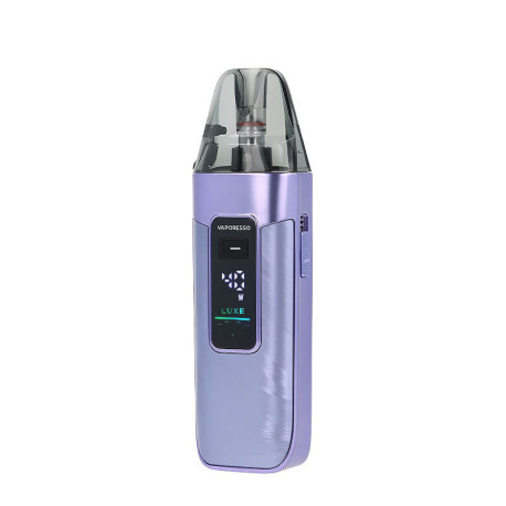 Vaporesso's Luxe X3 podmod in fluid purple