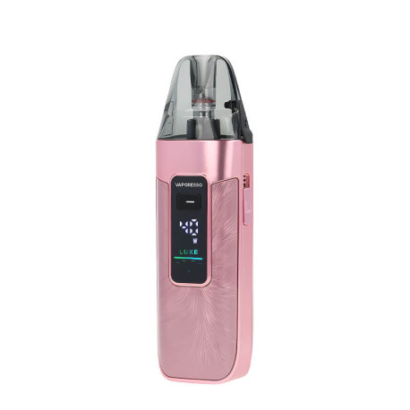 Vaporesso's Luxe X3 podmod in sheer pink