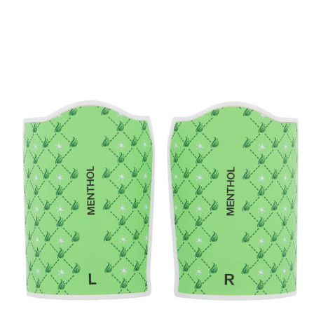 The two cartridges of Al Fakher's Ultra Max 25K rechargeable puff