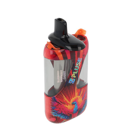 The filling system of JNR's Zpluse Blueberry Raspberry Cherry / Blackberry Red Raspberry 42K Puff